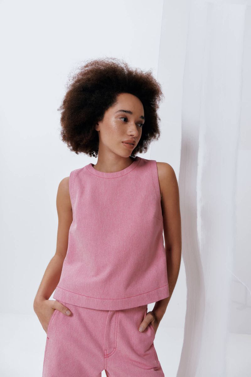 top Lila