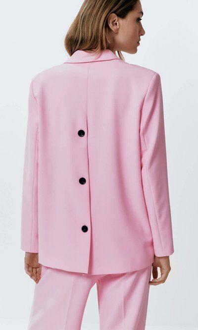 roze blazer